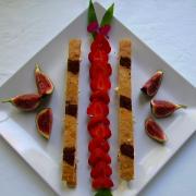 Fraises et figues patisserie maison