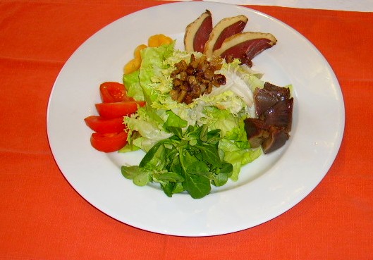 Salade gourmande