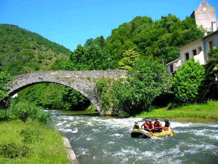 Itinéraire Rafting sur l'Aude