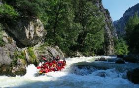 Rafting sur l'aude